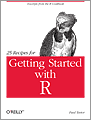 Cover of 25 Recipes for Getting Started with R