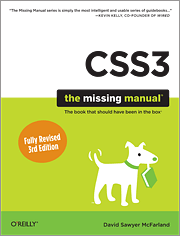 CSS3: The Missing Manual, 3rd Edition
