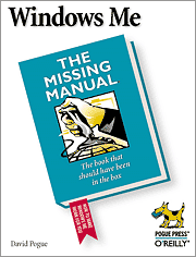 Book cover of Windows Me: The Missing Manual