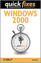 Cover of Windows 2000 Quick Fixes