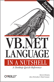 Book cover of VB .NET Language in a Nutshell