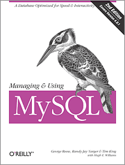 Book cover of Managing & Using MySQL