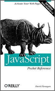 Book cover of JavaScript Pocket Reference