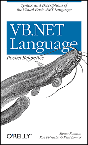 Book cover of VB.NET Language Pocket Reference