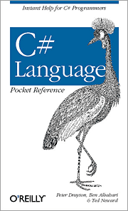 Book cover of C# Language Pocket Reference