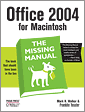 Office 2004 for Macintosh: The Missing Manual