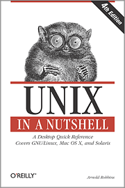 Book cover of Unix in a Nutshell