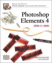 Book cover of Photoshop Elements 4 One-on-One