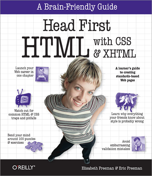 Head First HTML with CSS & XHTML (cover)