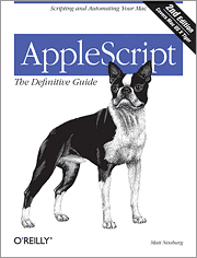 Book cover of AppleScript: The Definitive Guide