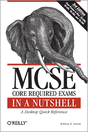 Book cover of MCSE Core Required Exams in a Nutshell