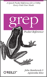 Book cover of grep Pocket Reference