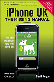 Book cover of iPhone UK: The Missing Manual