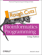 Book cover of Bioinformatics Programming Using Python
