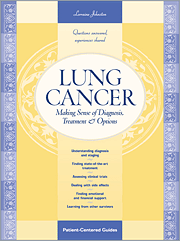 Book cover of Lung Cancer: Making Sense of Diagnosis, Treatment, and Options
