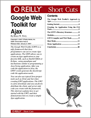 Book cover of Google Web Toolkit for Ajax