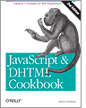 Cover of Javascript & DHTML Cookbook
