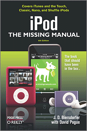 Book cover of iPod: The Missing Manual