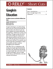 Book cover of Google in Education