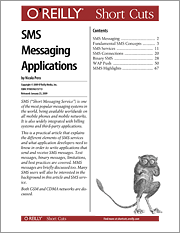 Book cover of SMS Messaging Applications