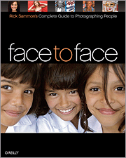 Book cover of Face to Face: Rick Sammon's Complete Guide to Photographing People