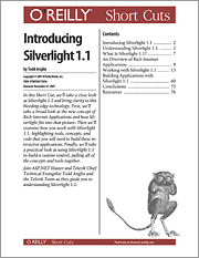 Book cover of Introducing Silverlight 1.1