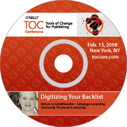 Book cover of Digitizing Your Backlist