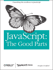 Book cover of JavaScript: The Good Parts