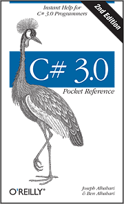 Book cover of C# 3.0 Pocket Reference