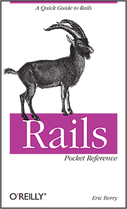 Book cover of Rails Pocket Reference