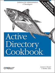 Book cover of Active Directory Cookbook