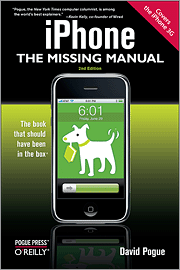 Book cover of iPhone: The Missing Manual