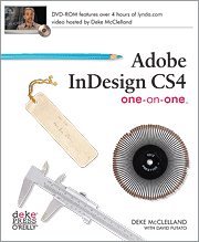 Book cover of Adobe InDesign CS4 One-on-One