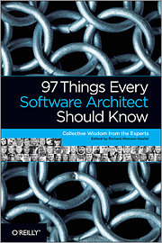 Book cover of 97 Things Every Software Architect Should Know