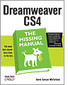 Cover of Dreamweaver CS4: The Missing Manual