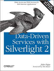 Book cover of Data-Driven Services with Silverlight 2