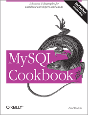 MySQL Cookbook cover