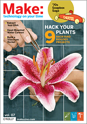 Book cover of Make: Technology On Your Time Volume 07