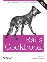 Book cover of Rails Cookbook