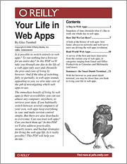 Book cover of Your Life in Web Apps