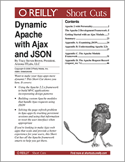 Book cover of Dynamic Apache with Ajax and JSON