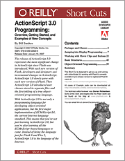 Book cover of ActionScript 3.0 Programming: Overview, Getting Started, and Examples of New Concepts