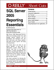 Book cover of SQL Server 2005 Reporting Essentials