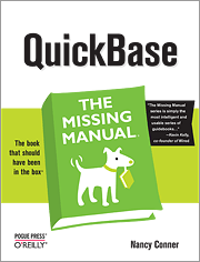 Book cover of QuickBase: The Missing Manual
