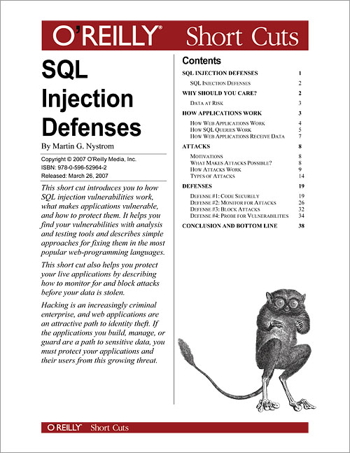 SQL Injection Defenses