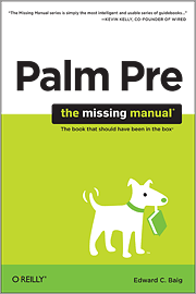Book cover of Palm Pre: The Missing Manual