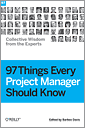 Cover of 97 Things Every Project Manager Should Know