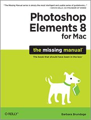 Book cover of Photoshop Elements 8 for Mac: The Missing Manual