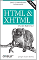 HTML & XHTML Pocket Reference