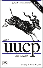 Book cover of Using UUCP and Usenet
